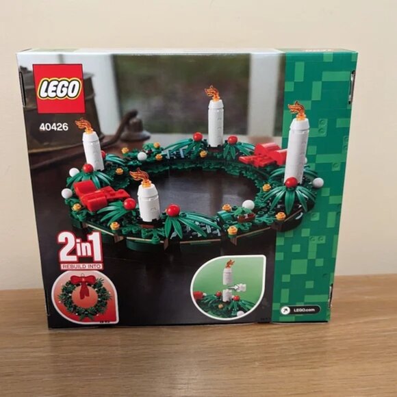Lego 2 in 1 Christmas wreath brand New - Retired product - Picture 3 of 10